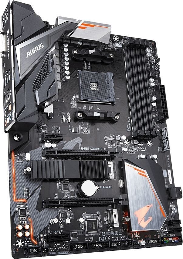 GIGABYTE AMD B450 AORUS cena un informācija | Mātesplates | 220.lv