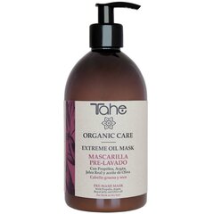 Pirmsmazgāšanas maska TAHE Organic, bieziem sausiem matiem 500 ml cena un informācija | Matu uzlabošanai | 220.lv
