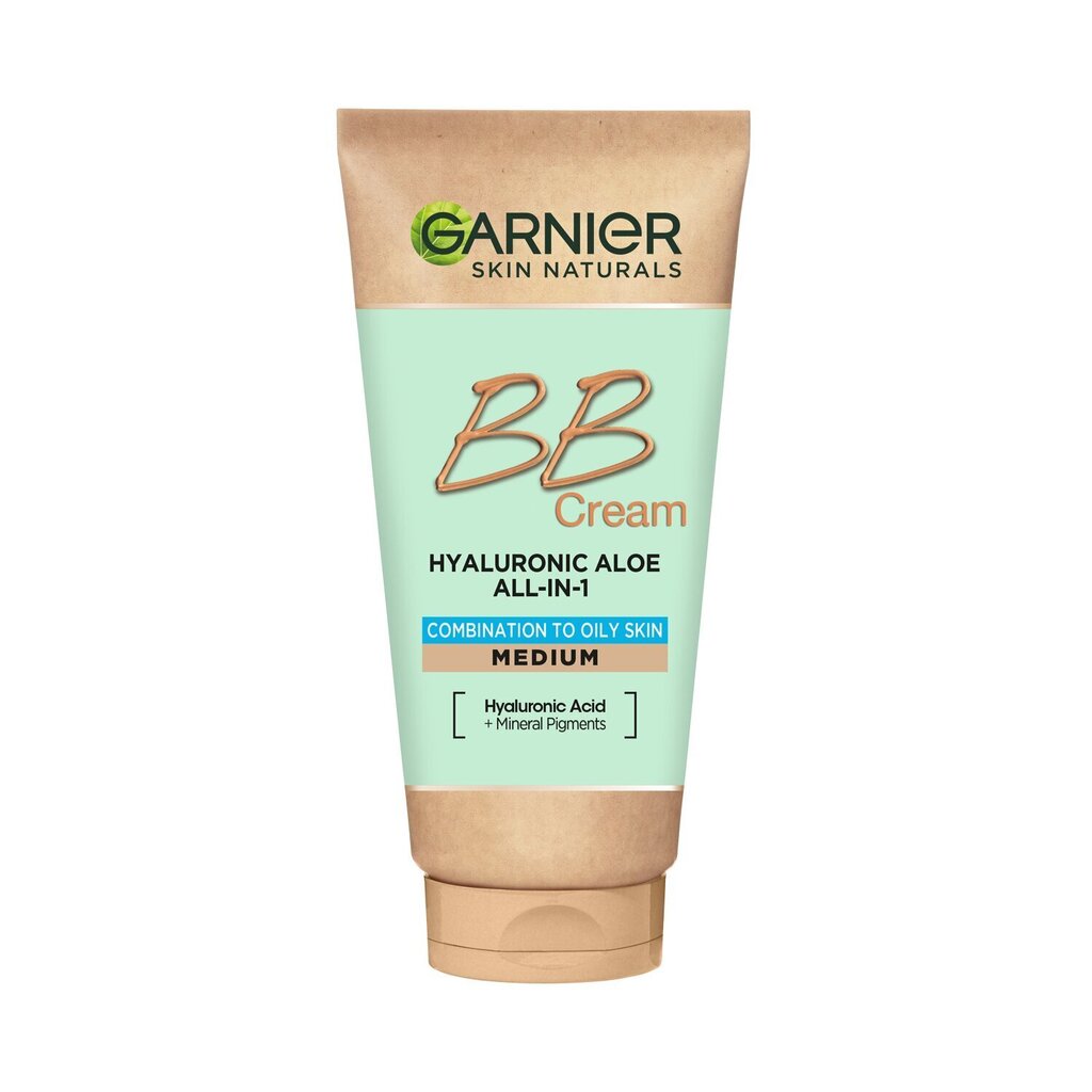 BB sejas krēms Garnier Skin Naturals Aloe All in 1, 50 ml цена и информация | Sejas krēmi | 220.lv