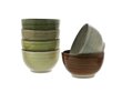 Keramikas bļodu komplekts Nature, 14 cm, 6 gab cena un informācija | Trauki, šķīvji, pusdienu servīzes | 220.lv
