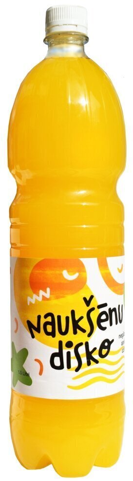 Negāzēts apelsīnu dzēriens Naukšēnu Disko 1.5 l цена и информация | Atsvaidzinoši dzērieni | 220.lv