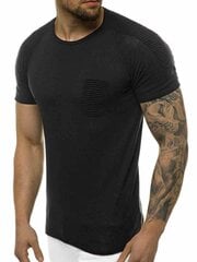 Мужская черная футболка Demo цена и информация | Мужские футболки | 220.lv