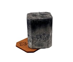 8-угольная свеча из пальмового воска цена и информация | Подсвечники, свечи | 220.lv