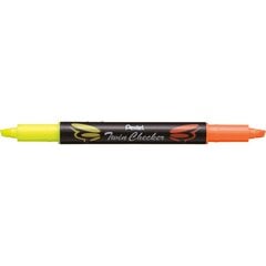 Teksta marķieris PENTEL SLW8-GF dzeltens/oranžs cena un informācija | Rakstāmpiederumi | 220.lv