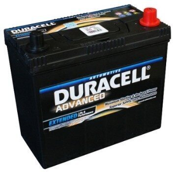 DURACELL Advanced 45Ah 390A 12V akumulators cena un informācija | Akumulatori | 220.lv