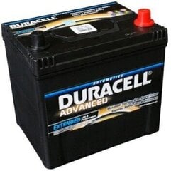 DURACELL Advanced 60Ah 510A 12V аккумулятор цена и информация | Аккумуляторы | 220.lv