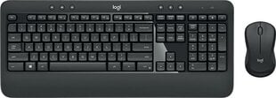 Bezvadu klaviatūra Logitech MK540, melns цена и информация | Клавиатуры | 220.lv