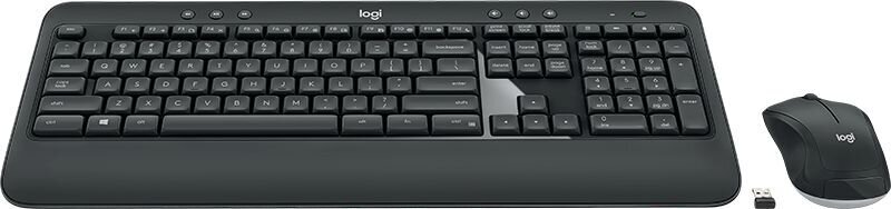 Bezvadu klaviatūra Logitech MK540, melns cena un informācija | Klaviatūras | 220.lv