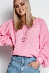 Džemperis sievietēm Makadamia, rozā cena un informācija | Sieviešu džemperi | 220.lv