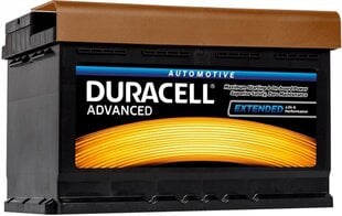 DURACELL Advanced 77Ah 700A 12V akumulators цена и информация | Аккумуляторы | 220.lv