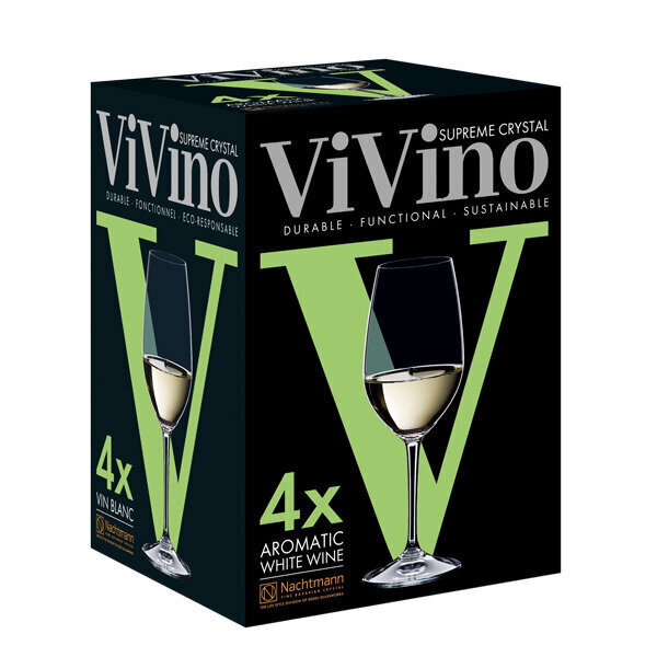 Nachtmann ViVino aromatic baltvīna glāzes, 4 gab. цена и информация | Glāzes, krūzes, karafes | 220.lv