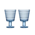 Бокал на ножке Iittala Kastehelmi 26 cl, 2 шт. aqua