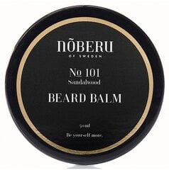 Бальзам для бороды No 101 Beard Balm Sandalwood, 50 мл цена и информация | Косметика и средства для бритья | 220.lv
