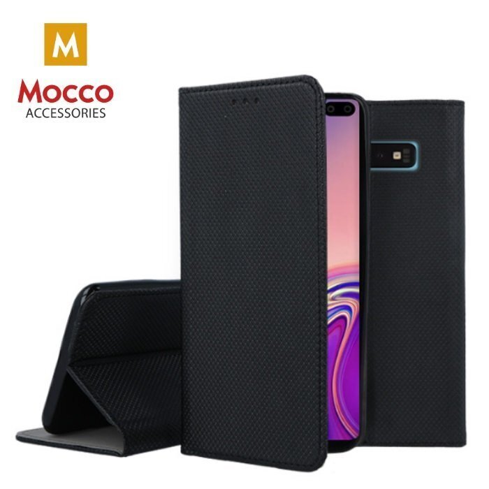 Mocco Smart Magnet Book Case Grāmatveida Maks Telefonam Samsung Galaxy A22 5G Melns цена и информация | Telefonu vāciņi, maciņi | 220.lv