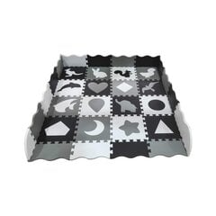Развивающий коврик «Черное-белое» цена и информация | Развивающие коврики | 220.lv