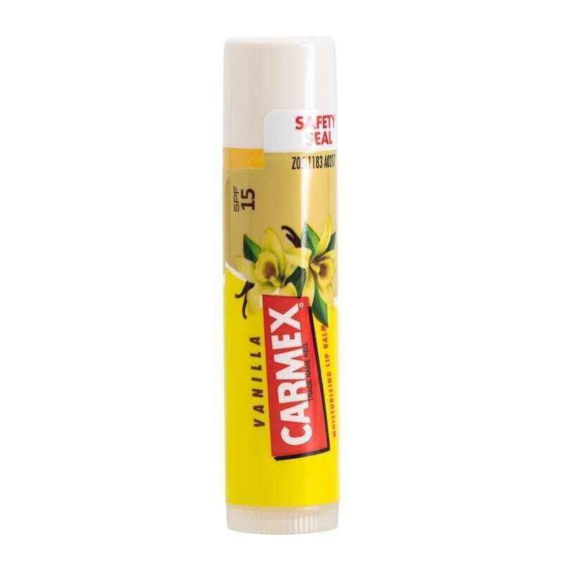 Carmex stick VANILLA - lūpu balzams цена и информация | Lūpu krāsas, balzāmi, spīdumi, vazelīns | 220.lv