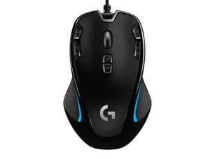 Logitech G300S, черный цена и информация | Мыши | 220.lv