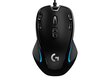 Logitech G300S, melns cena un informācija | Peles | 220.lv