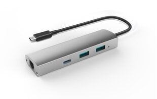 USB 3.1 uz 2-Port USB3.0 HUB + 1-Port US цена и информация | Адаптеры и USB разветвители | 220.lv