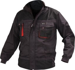 Куртка рабочая Yato (YT-80140), черная/красная цена и информация | Рабочая одежда | 220.lv