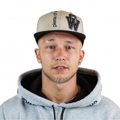 Мужская кепка SnapBack Beige, бежевая цена и информация | Мужские шарфы, шапки, перчатки | 220.lv