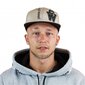 Vīriešu cepure ar nagu SnapBack Beige, bēša cena un informācija | Vīriešu cepures, šalles, cimdi | 220.lv