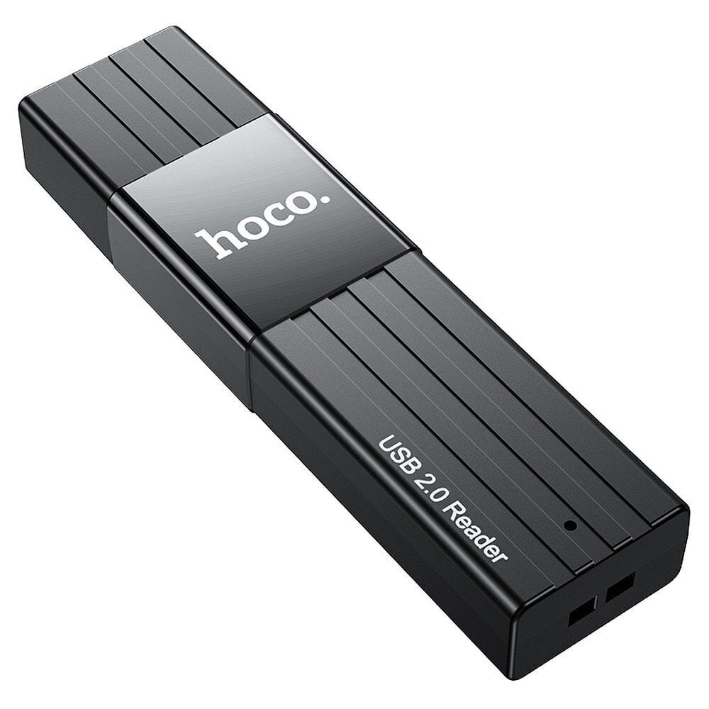 Hoco HB20 USB 2.0 2in1 Atmiņas karšu lasītājs цена и информация | Adapteri un USB centrmezgli | 220.lv