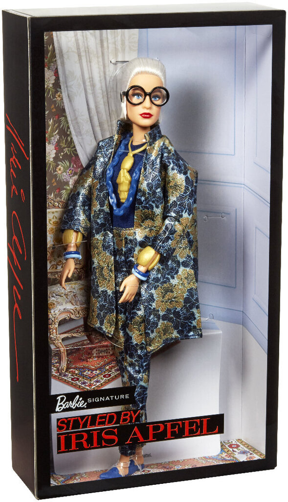 Barbie STYLED BY IRIS APFEL lelle nr. 4 цена и информация | Rotaļlietas meitenēm | 220.lv