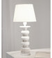 Suur Keisrinna galda lampa, baltā krāsā cena un informācija | Galda lampas | 220.lv