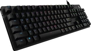 Игровая клавиатура Logitech G512 (Brown Tactile), черная цена и информация | Клавиатуры | 220.lv