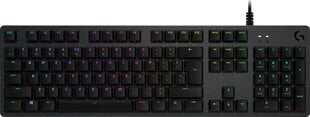 Игровая клавиатура Logitech G512 (Brown Tactile), черная цена и информация | Клавиатуры | 220.lv