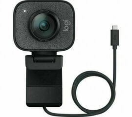 LogiTech StreamCam, melna цена и информация | Компьютерные (Веб) камеры | 220.lv