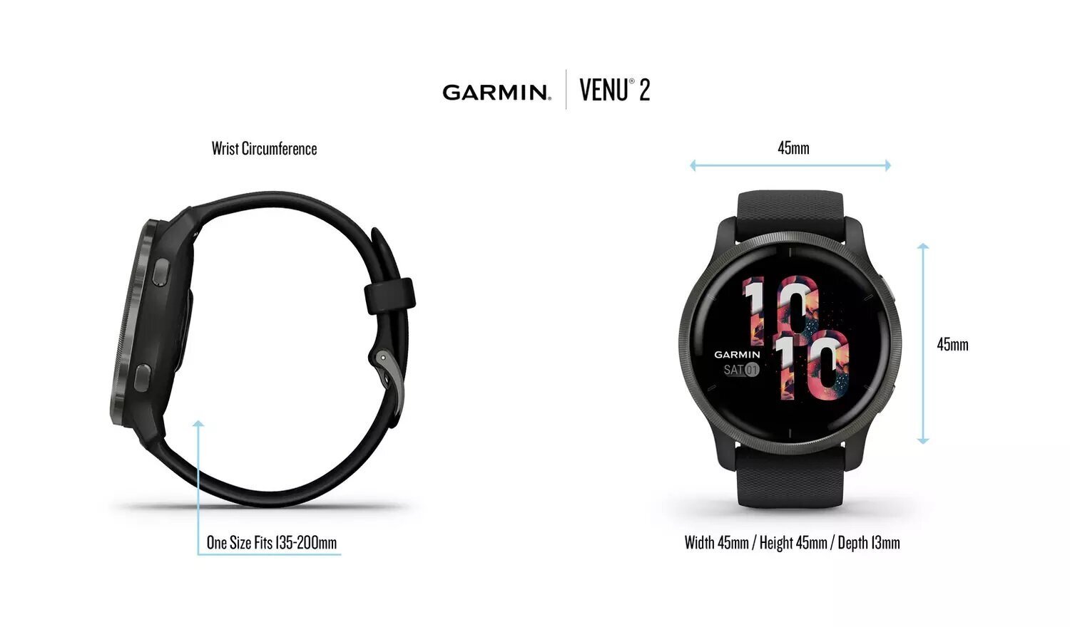 Garmin Venu 2 Plus Powder Gray -  - Garmin ierīces un Isostar  sporta uzturs