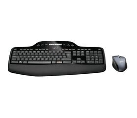 Беспроводная клавиатура MK710 (ES) Combo, черная цена и информация | Клавиатуры | 220.lv