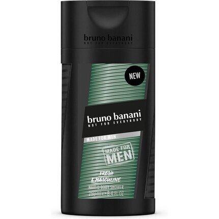 Dušas želeja Bruno Banani Made For Men vīriešiem, 250 ml цена и информация | Parfimēta vīriešu kosmētika | 220.lv