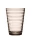 Iittala Aino Aalto glāze 33 cl, bēša, 2 gab. cena un informācija | Glāzes, krūzes, karafes | 220.lv