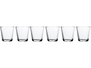 Iittala Kartio glāze 21 cl, dzidra, 6 gab. cena un informācija | Glāzes, krūzes, karafes | 220.lv