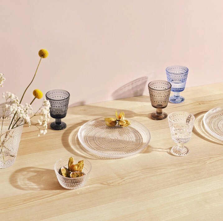 Iittala Kastehelmi dzērienu glāze, 260 ml, caurspīdīga, 4 gab. цена и информация | Glāzes, krūzes, karafes | 220.lv