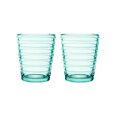 Iittala Aino Aalto glāze, 22 cl, ūdens zaļa, 2 gab.