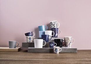 Кружка для эспрессо Iittala Taika, 0,1 л + тарелка 11 см, синий цвет цена и информация | Стаканы, фужеры, кувшины | 220.lv