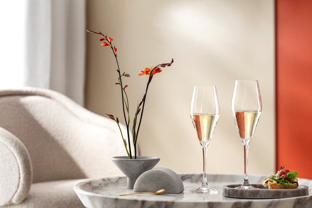 Villeroy & Boch La Divina šampanieša glāze, 260 ml, 4 gab. цена и информация | Glāzes, krūzes, karafes | 220.lv