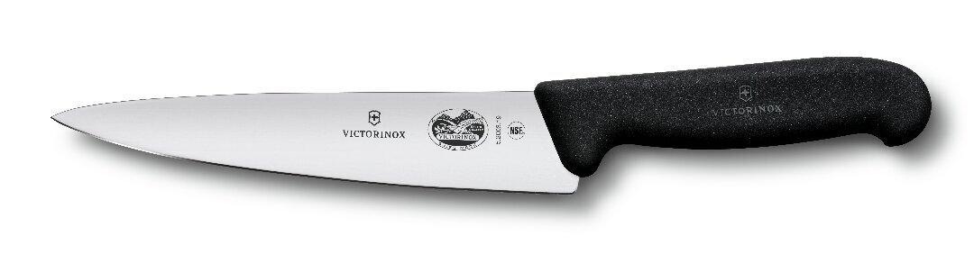 Pavāra nazis ar plastmasas rokturi Victorinox, 19 cm cena un informācija | Naži un to piederumi | 220.lv