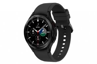 Samsung Galaxy Watch 4 Classic (BT,42mm), Black SM-R880NZKAEUD cena un informācija | Samsung Viedpulksteņi un fitnesa aproces | 220.lv