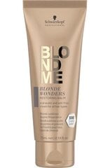 Восстанавливающий бальзам для волос Schwarzkopf Professional Blond Me Blonde Wonders 75 мл цена и информация | Бальзамы, кондиционеры | 220.lv