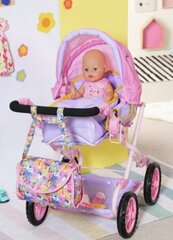 Коляска «Baby Born Pink Loll» с сумкой для аксессуаров цена и информация | ZAPF Baby Born Игрушки | 220.lv