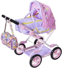 Baby Born Pink Loll ratiņi ar piederumu somu cena un informācija | Rotaļlietas meitenēm | 220.lv
