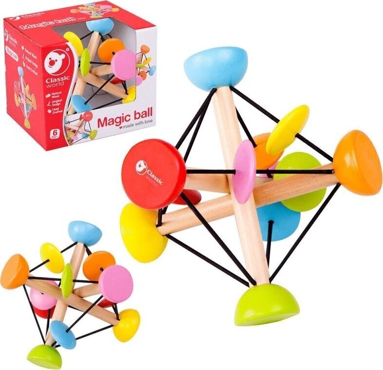 Arkādes rotaļlieta Magic Ball Classic World цена и информация | Rotaļlietas zīdaiņiem | 220.lv
