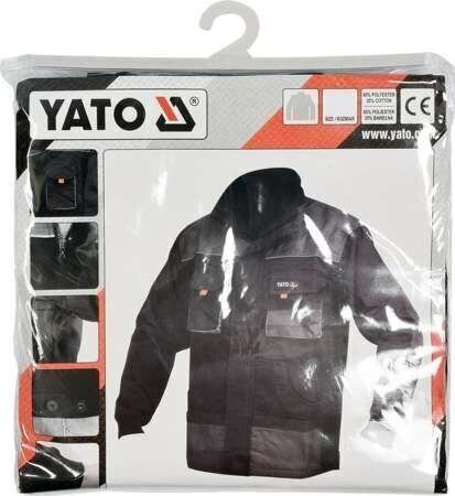 Jaka darbam Yato (YT-80177), melna/pelēka cena un informācija | Darba apģērbi | 220.lv