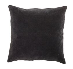 Наволочка MogiHome Aletta, темно-серая, 50 x 50 см цена и информация | Декоративные подушки и наволочки | 220.lv