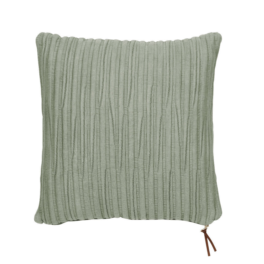 MogiHome spilvena pārsegs Jarami, zaļā krāsā, 45 x 45 CM cena un informācija | Dekoratīvie spilveni un spilvendrānas | 220.lv